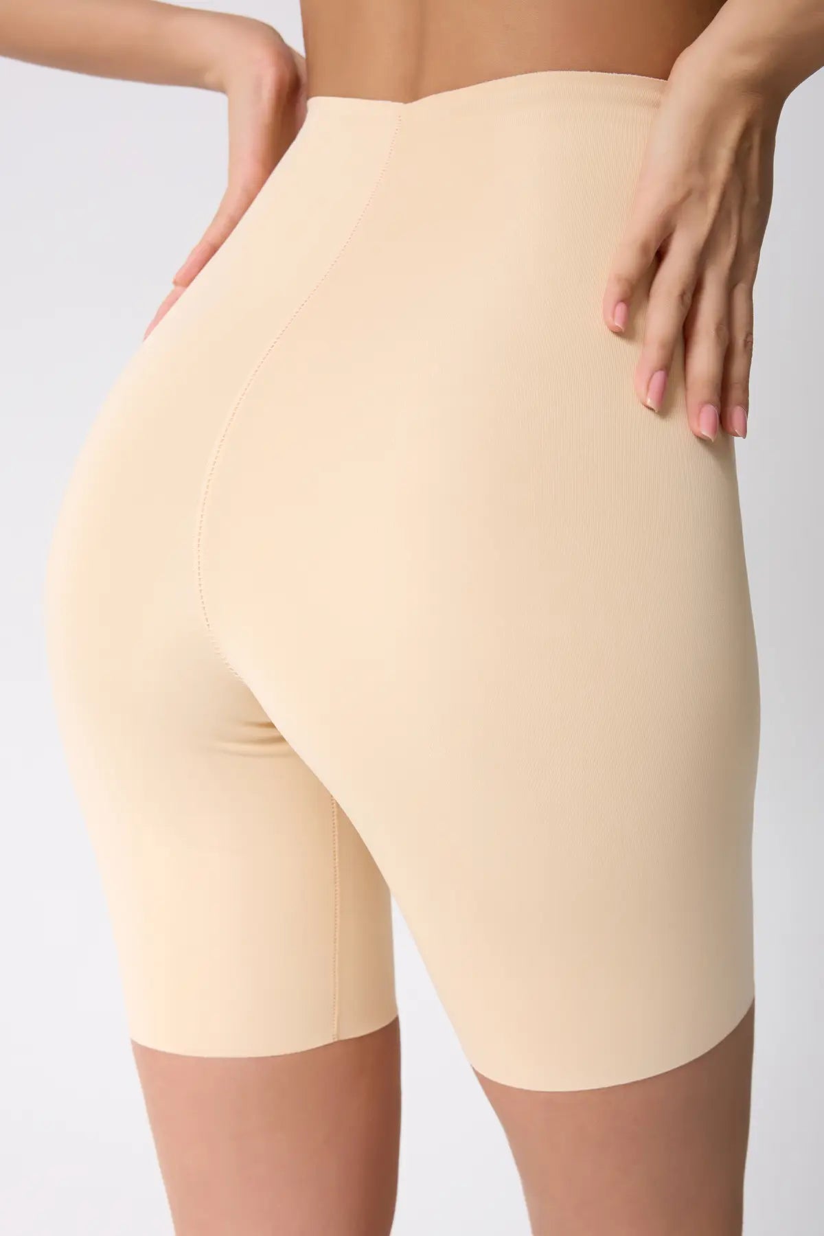 Melbes® Lazer Kesim Yüksek Bel Şort Korse 1006