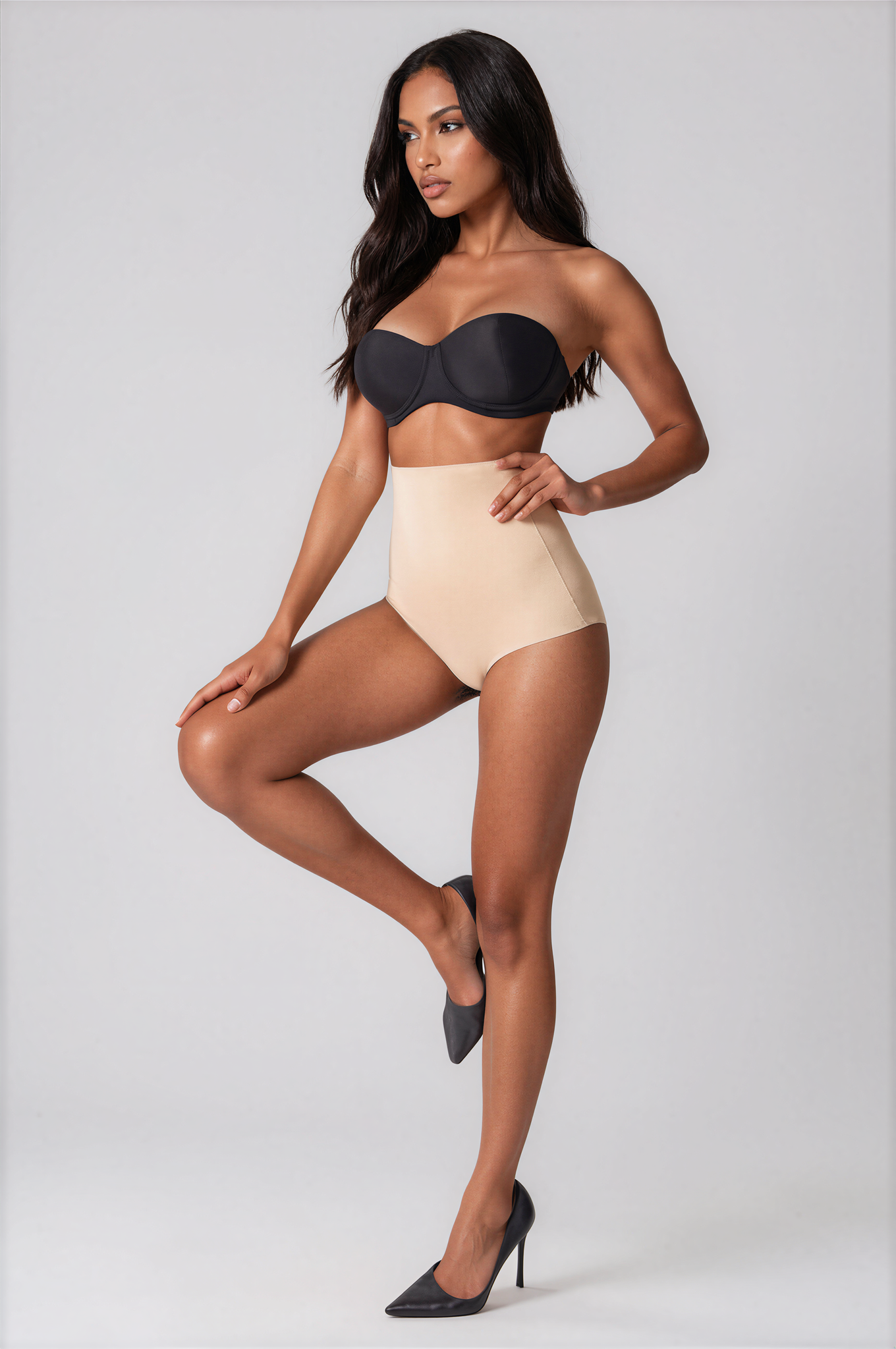 Melbes® Lazer Kesim Slip Korse 1007